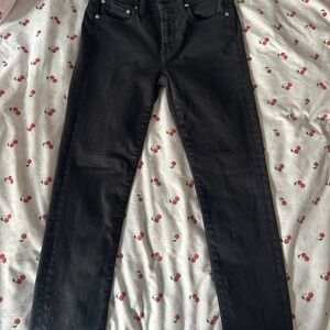 Edwin Women's Charcoal Skinny Jeans